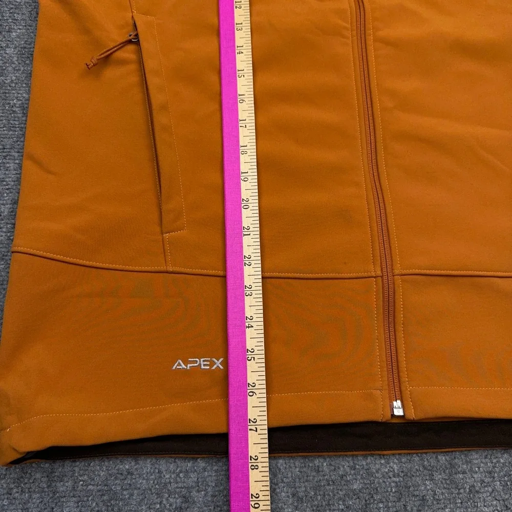 The North Face Apex Bionic Vest Mens Large Orange Softshell Windproof AL5D